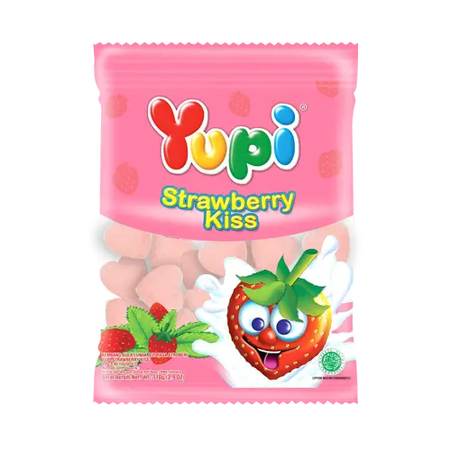 Yupi Strawberry Kiss 45 gr