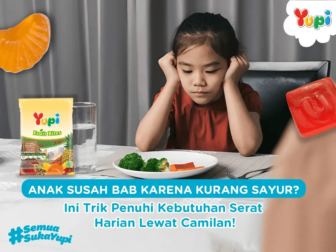 Anak Susah BAB Karena Kurang Sayur? Ini Trik Penuhi Kebutuhan Serat Harian Lewat Camilan!