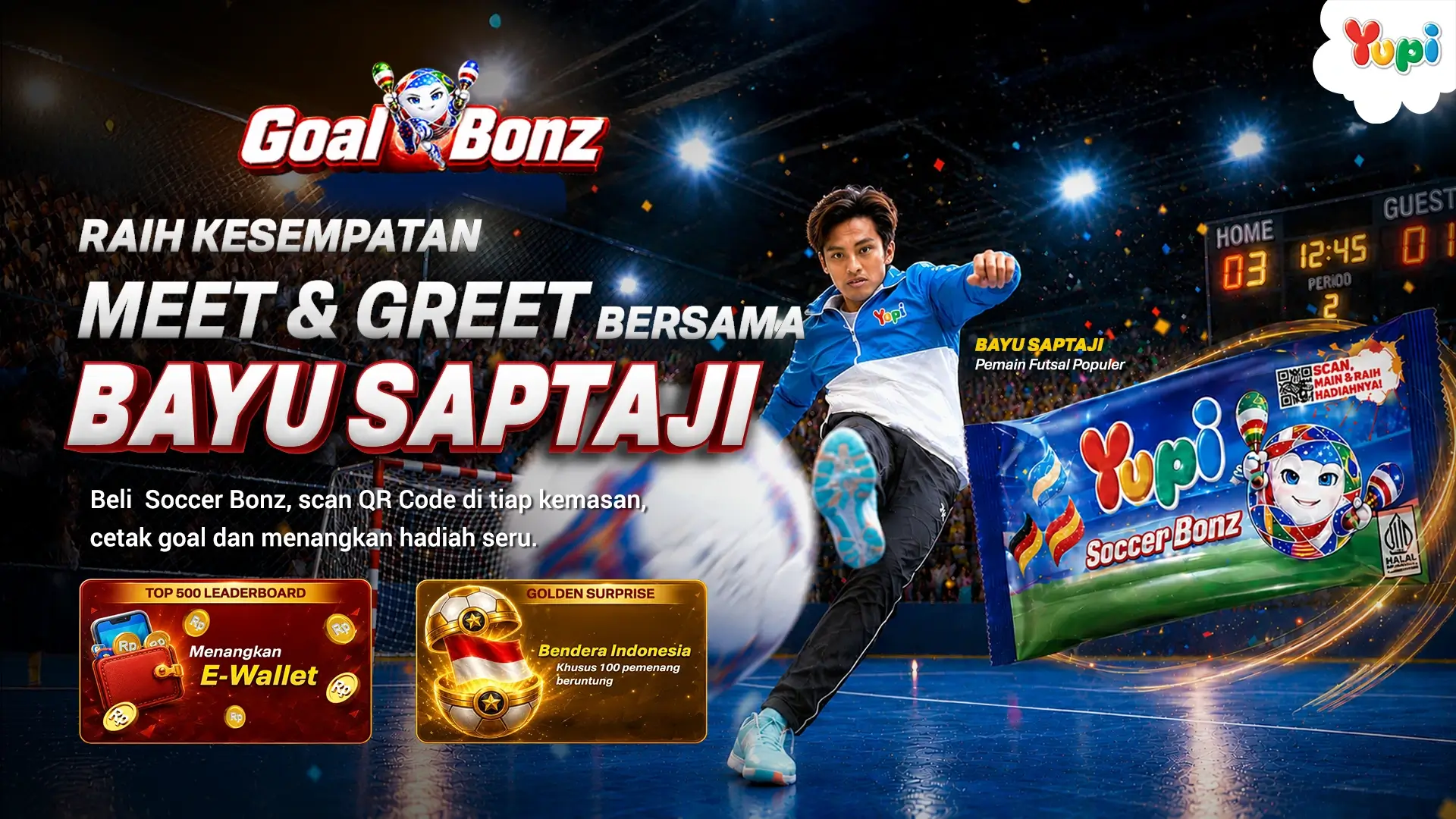 Yupi Soccer Bonz Saatnya Kamu Jadi Striker