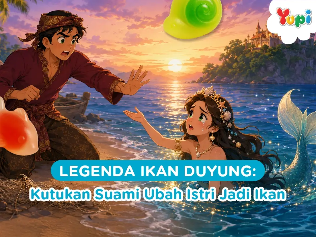 Legenda Ikan Duyung: Kutukan Suami Ubah Istri Jadi Ikan