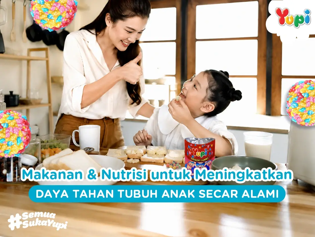 Makanan & Nutrisi untuk Meningkatkan Daya Tahan Tubuh Anak Secara Alami