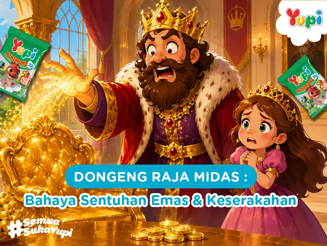 Dongeng Raja Midas: Bahaya Sentuhan Emas & Keserakahan
