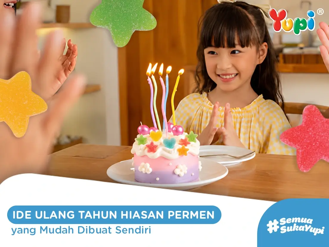 Ide Kue Ulang Tahun Hiasan Permen yang Mudah Dibuat Sendiri 