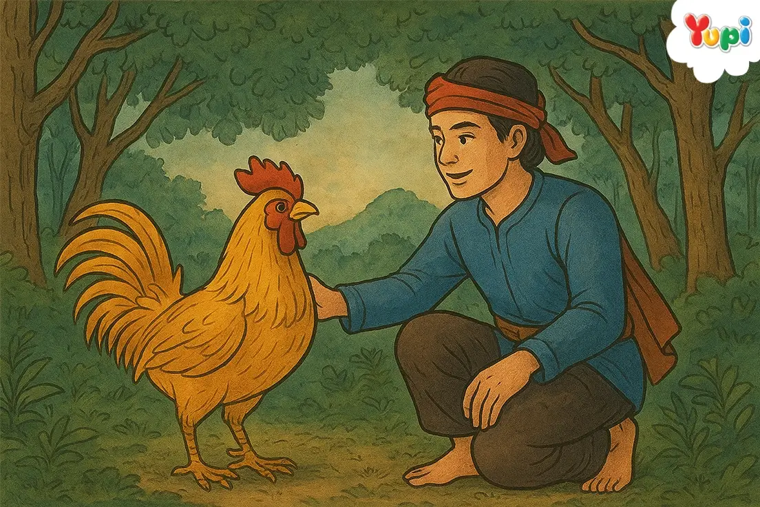 Kisah Cindelaras dan Ayam Ajaib (Jawa Timur)
