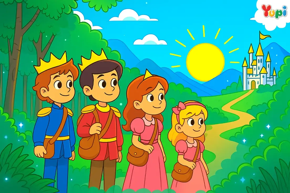 Petualangan Empat Anak Raja
