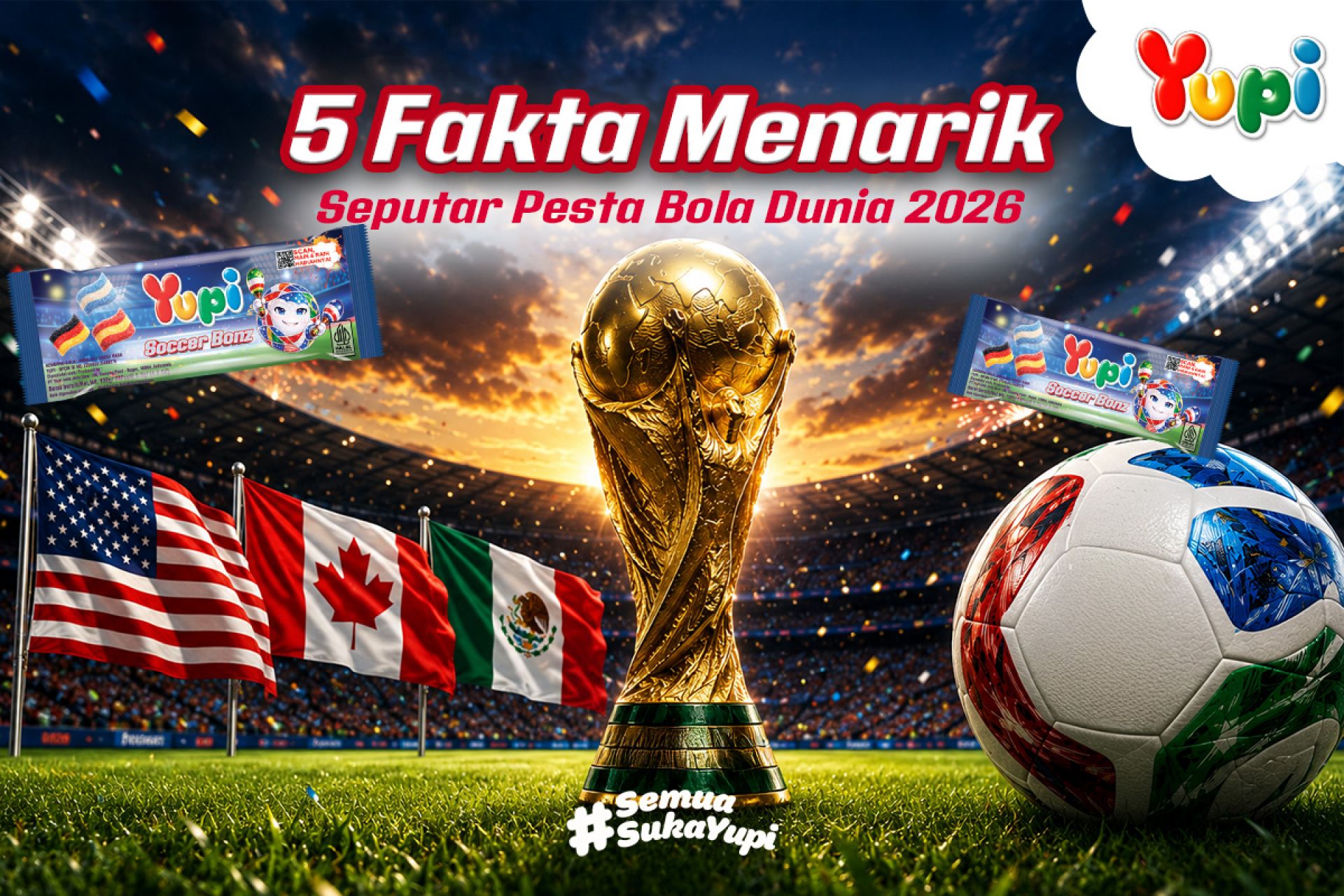 Fakta Menarik Seputar Pesta Bola Dunia 2026
