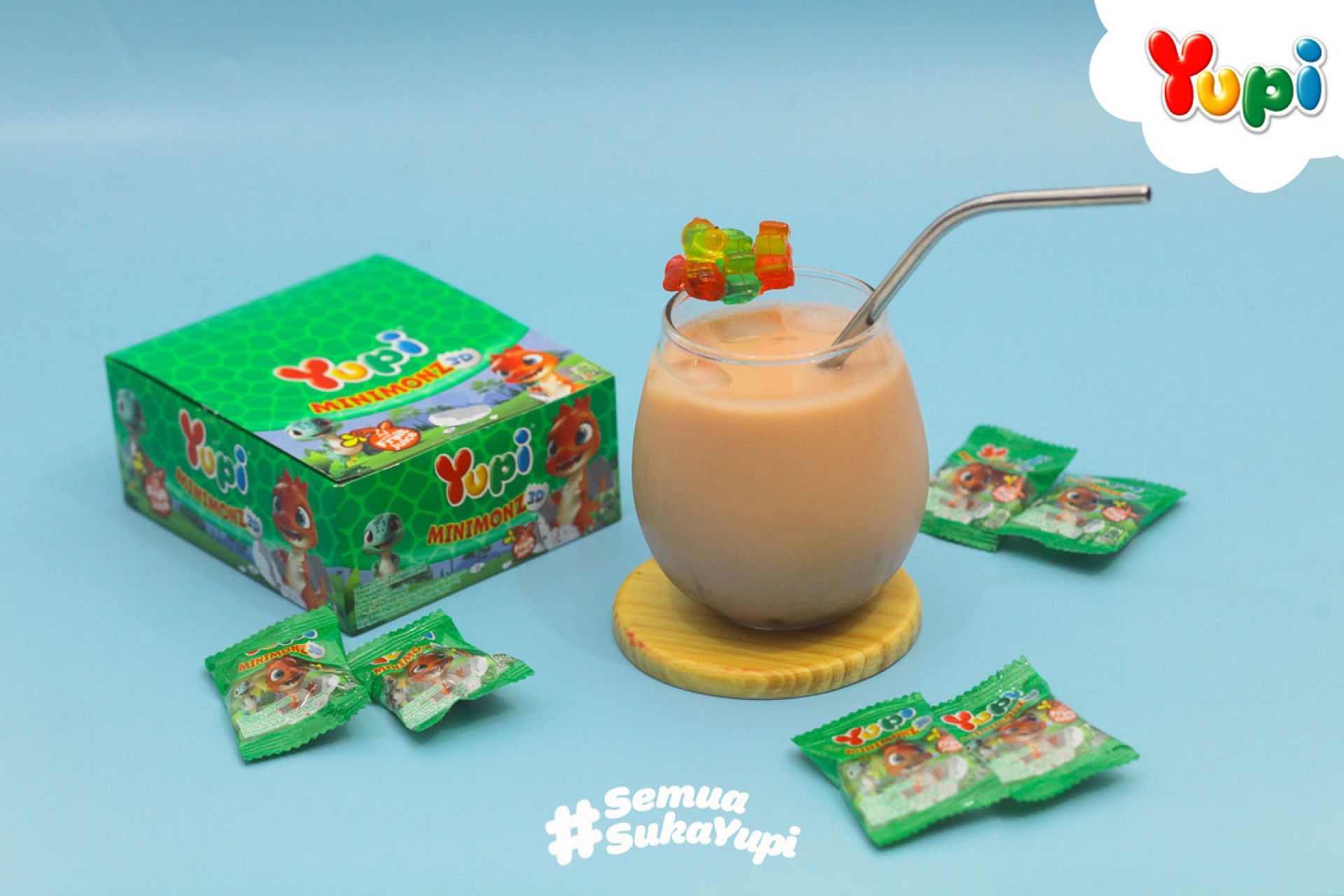 Dino Jasmine Milk Tea