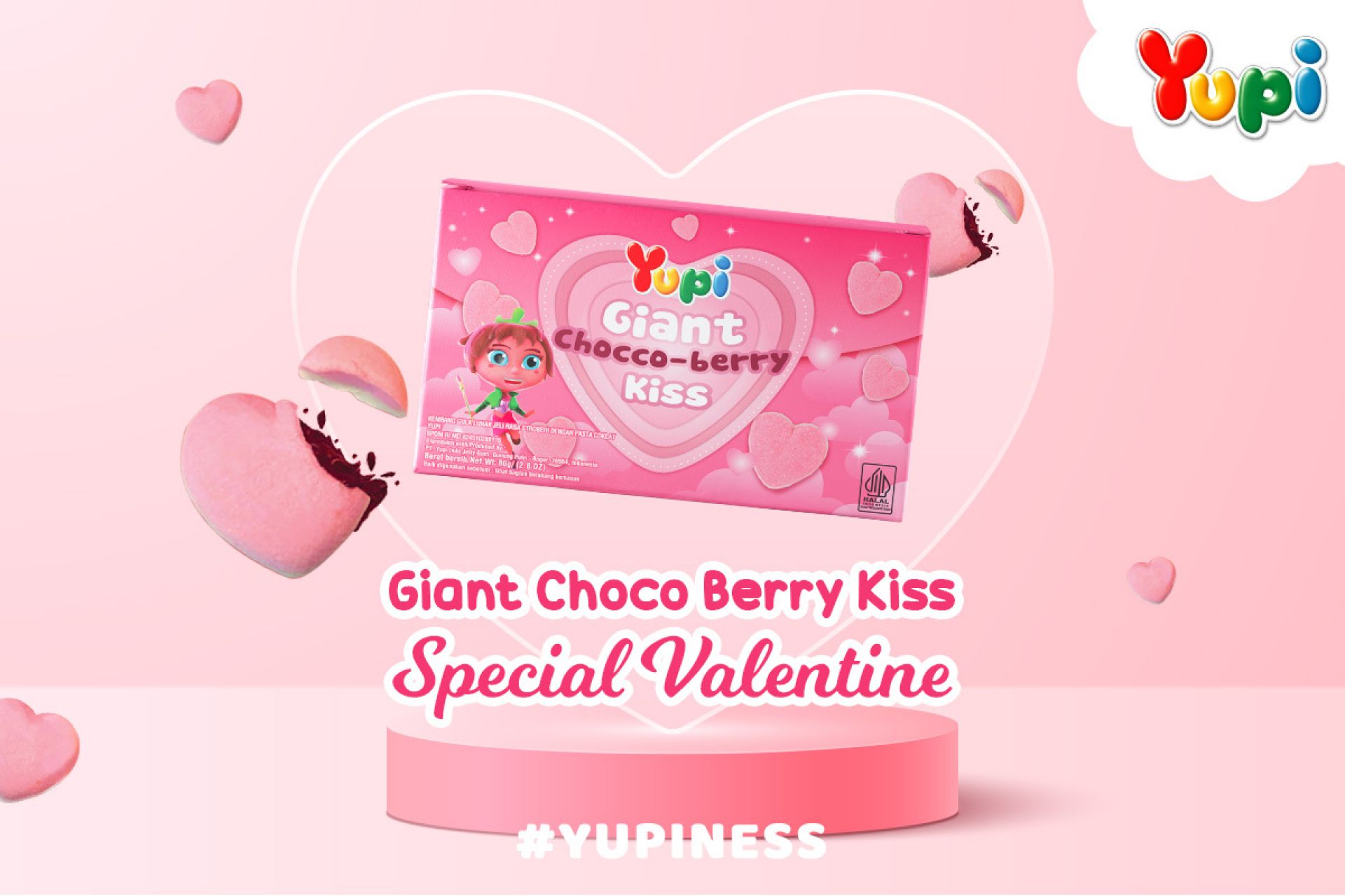 Giant Choco Berry Kiss Special Valentine