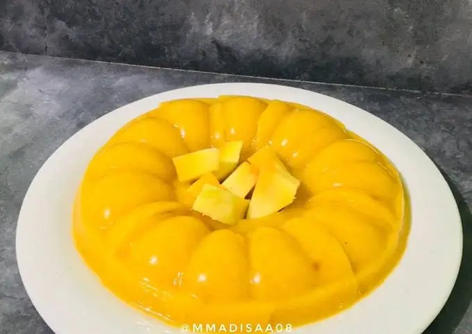 Puding Mangga Jeruk