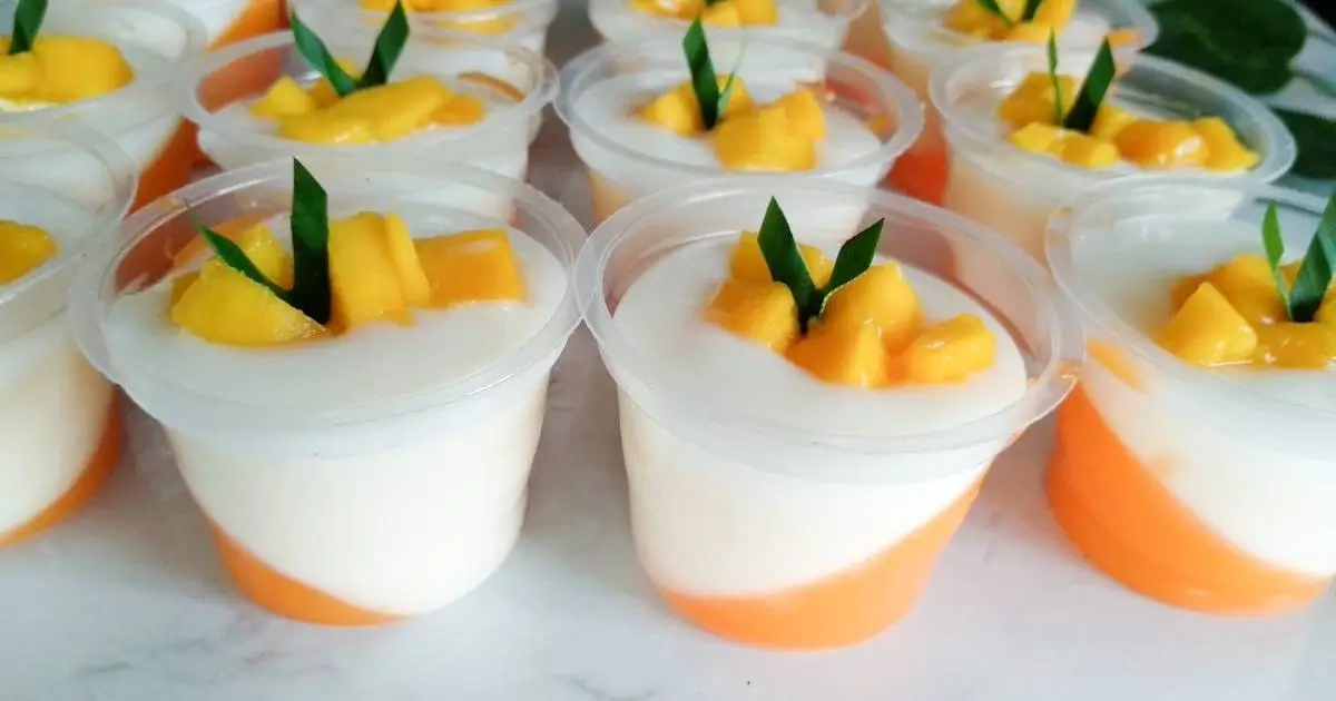 Puding Mangga Susu