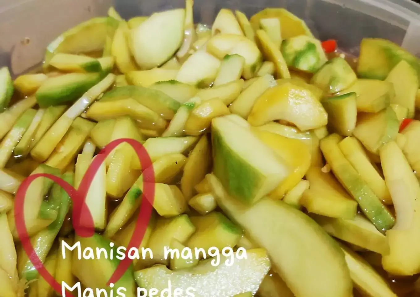 Manisan Mangga Pedas Manis