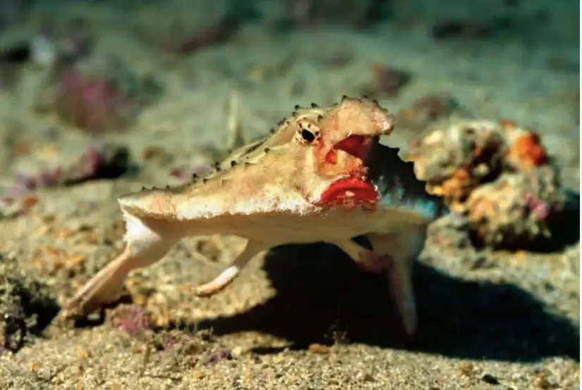Red-lipped Batfish