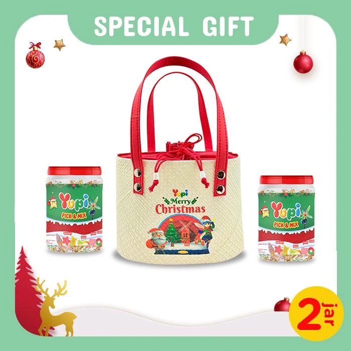 Yupi Package Christmas Straw Bag