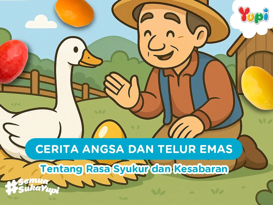 Cerita Angsa dan Telur Emas Tentang Kesabaran dan Bahaya Keserakahan