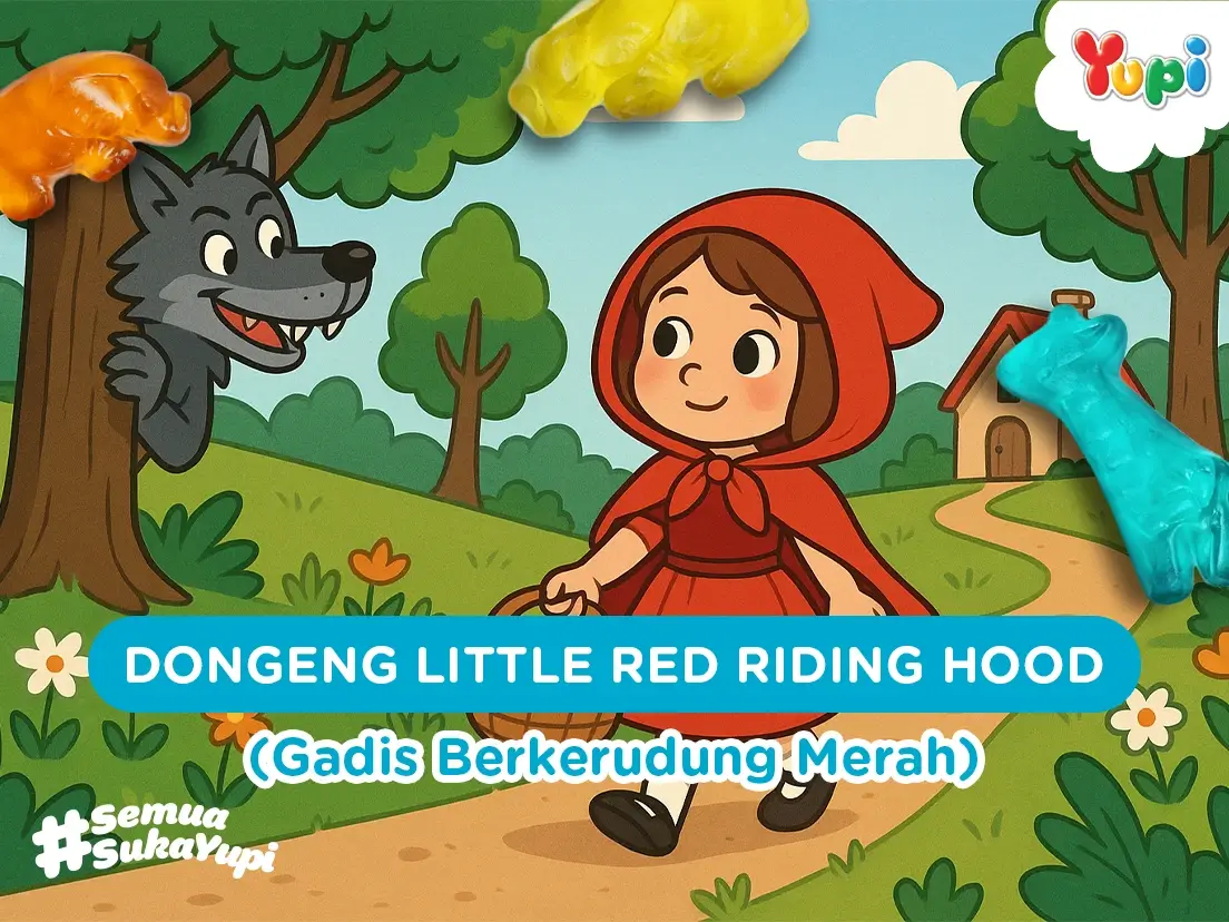 Dongeng Little Red Riding Hood (Gadis Berkerudung Merah)