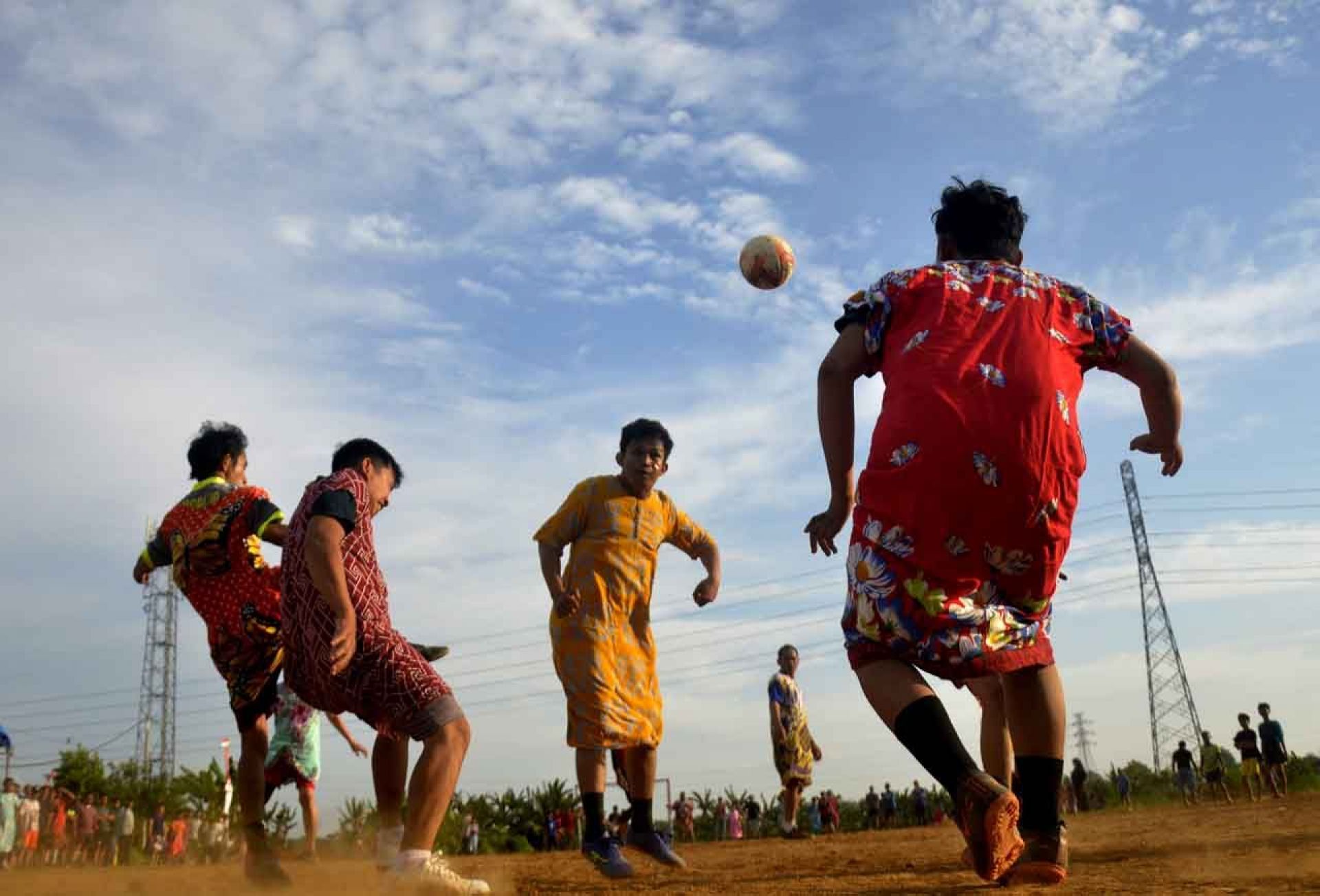 Lomba Futsal dengan Daster