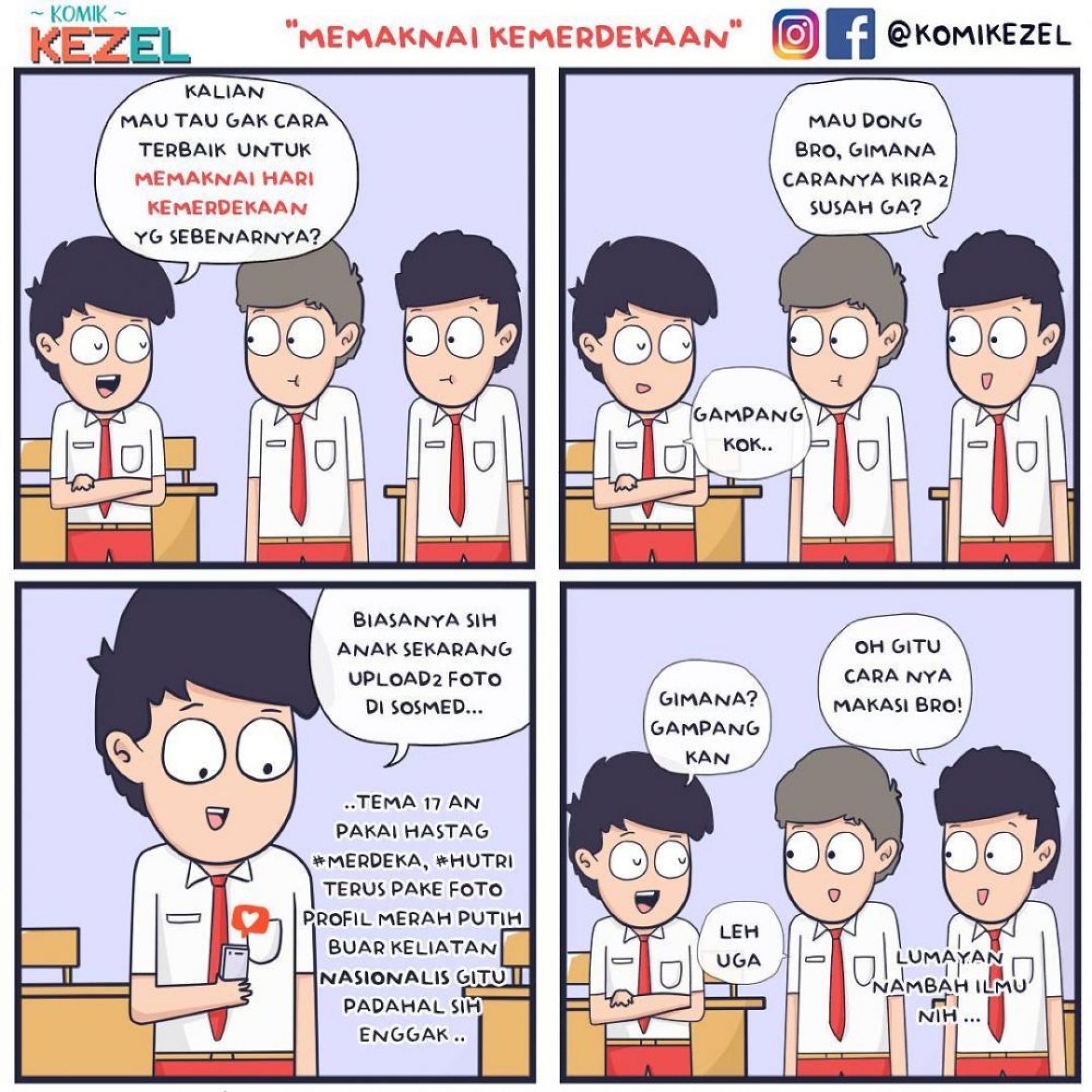 Memaknai dan Merayakan Hari Kemerdekaan