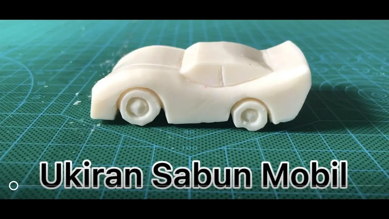 Kerajinan Sabun Berbentuk Mobil