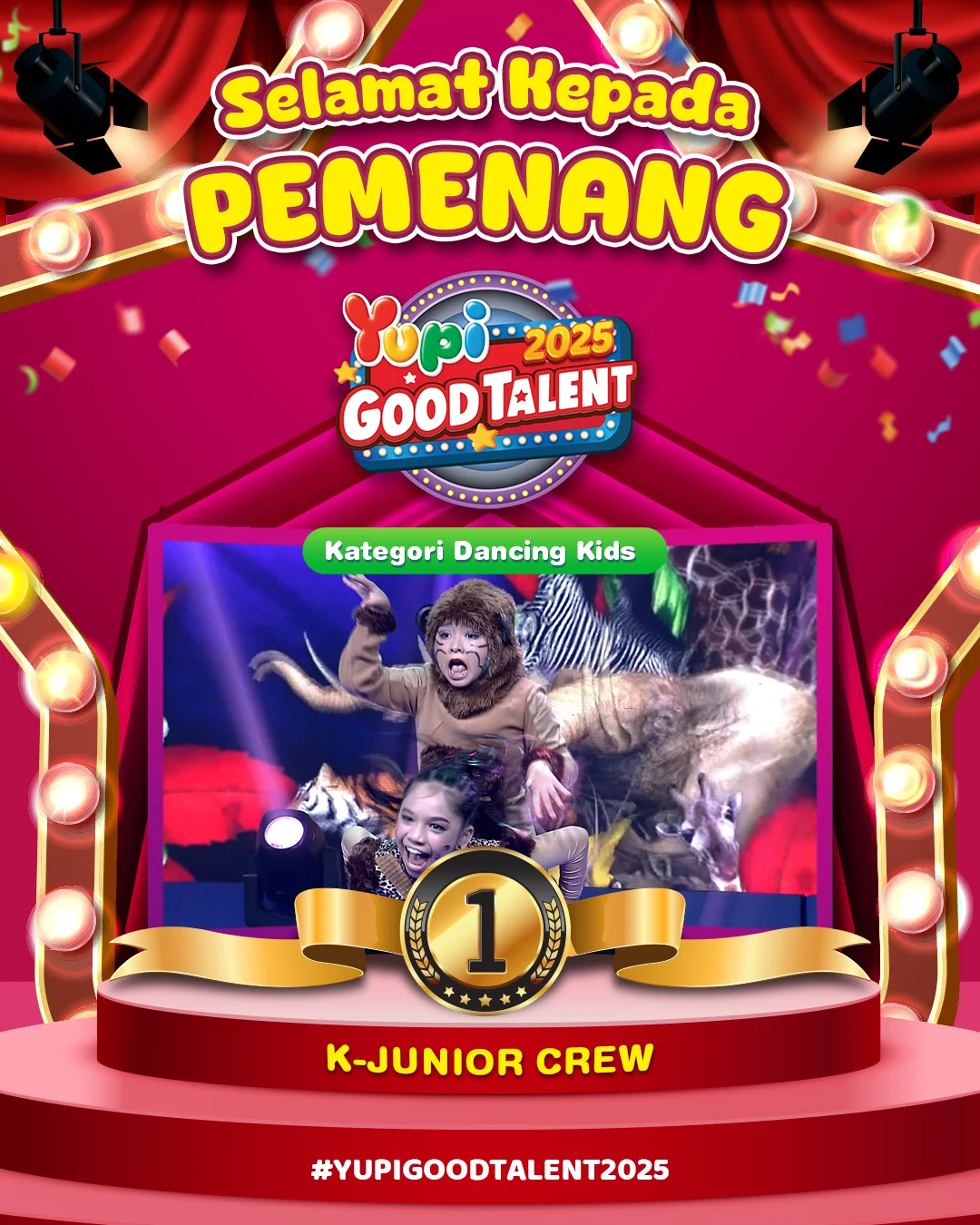 13. Juara 1 Dancing Kids