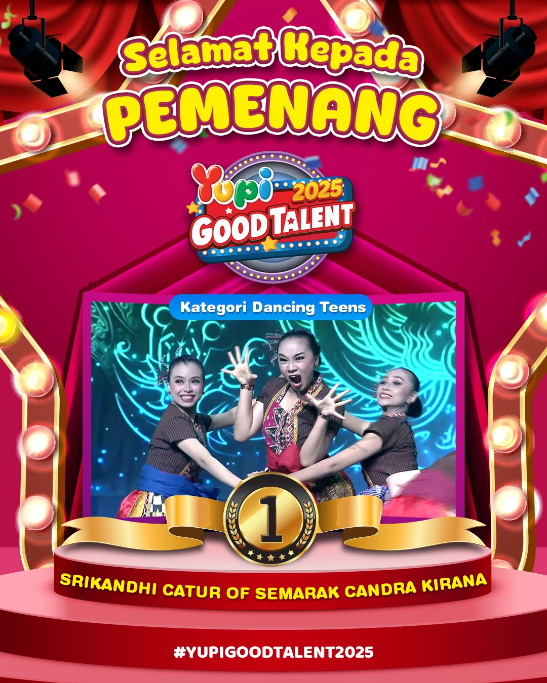 16. Juara 1 Dancing Teens