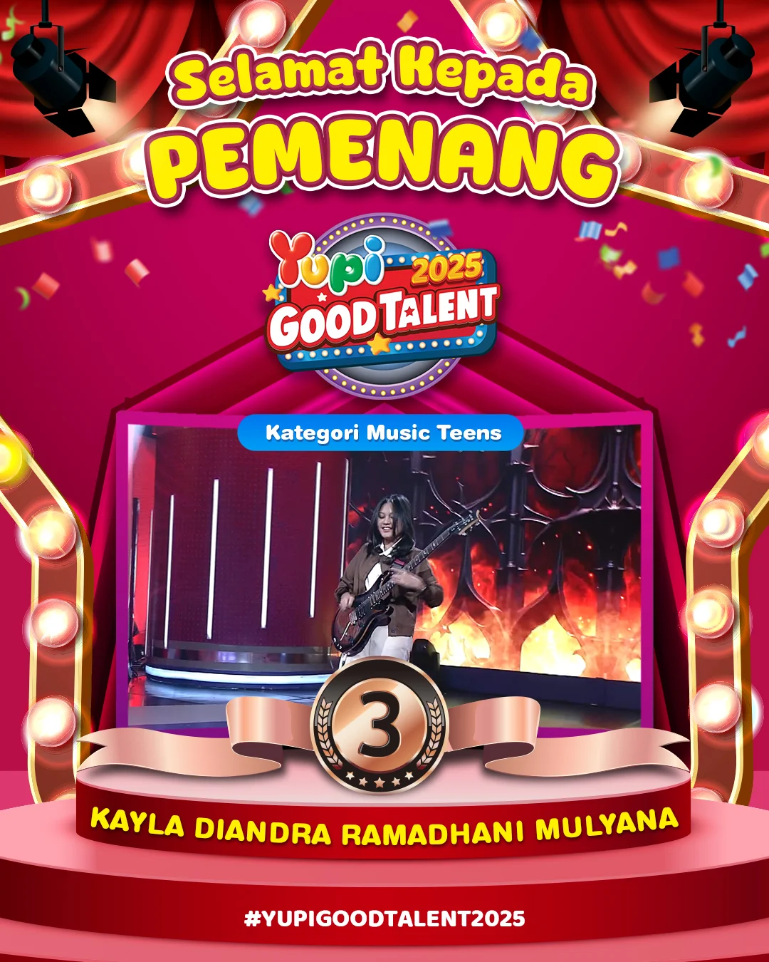 6. Juara 3 Music Teens